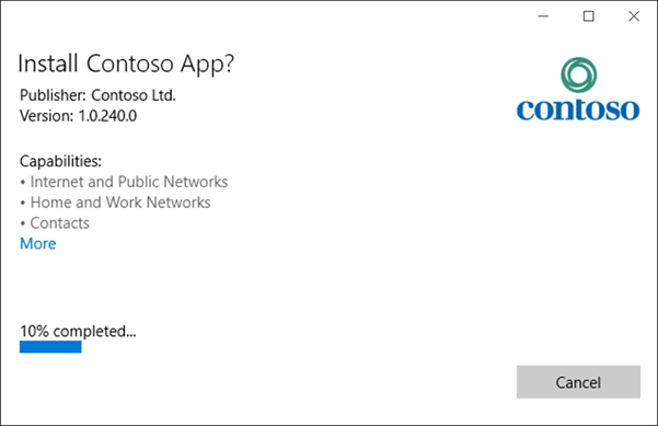 Ouverture d'un fichier .appx hors windows store