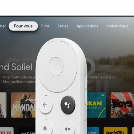 Le Chromecast avec google TV